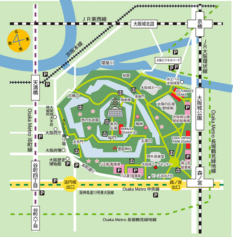 当店へのアクセス方法（店舗の例）